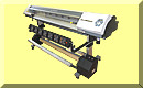 Winders and fan row for large format digital printers