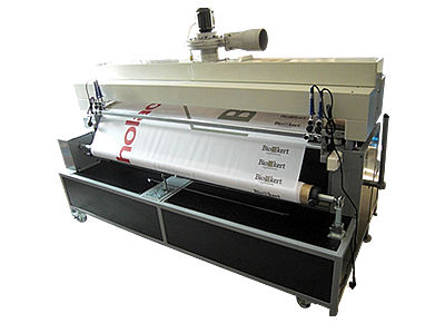 Heat fixation machine for large format digital printed fabrics ( HR - 1 )